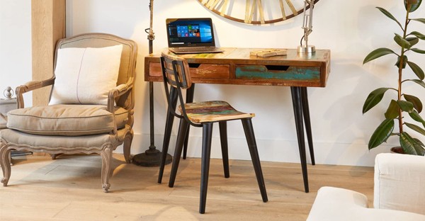 Industrial/ Reclaimed Wood Home Office Furniture