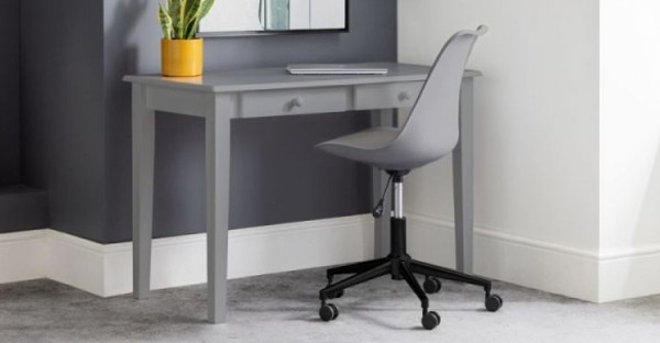 Grey/ Blue Desk