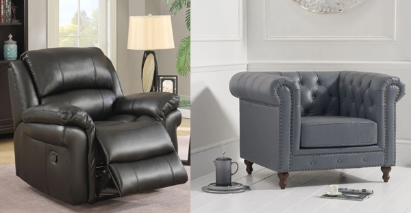 Leather Armchairs
