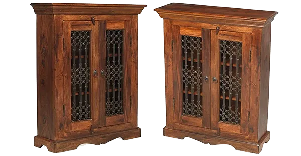 Sheesham CD DVD Storage