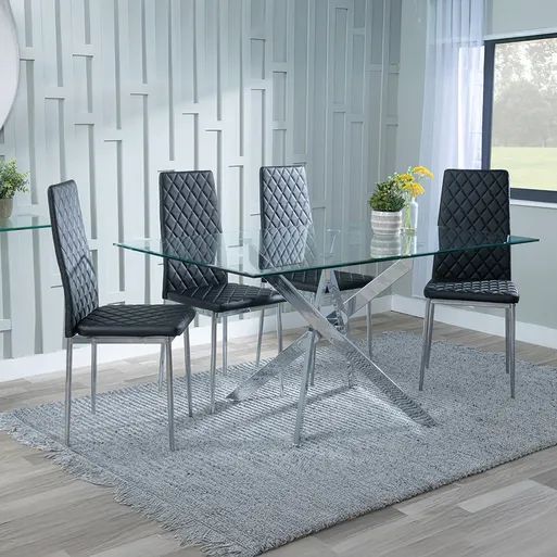 Glass Dining Set