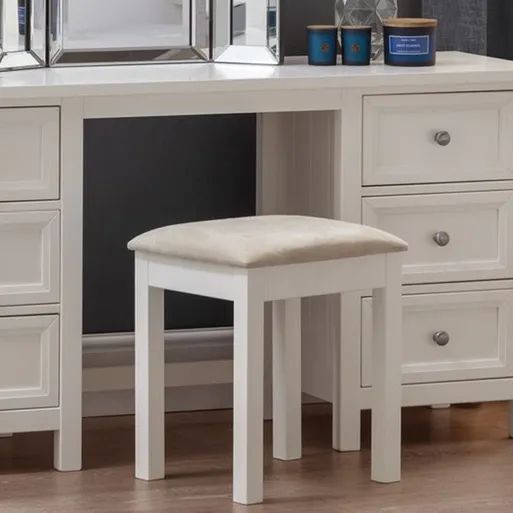 Painted Bedroom Stool