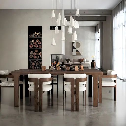 Dark Wood Dining Room Furniture