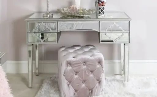 Mirrored Silver Dressing Tables