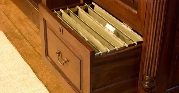 Walnut Filing Cabinets