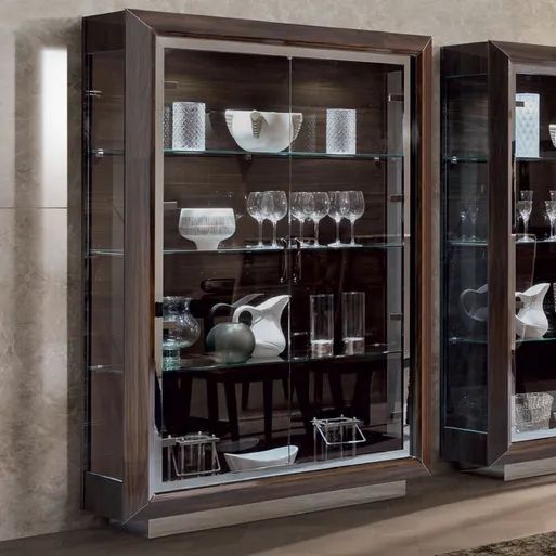 Brown Display Cabinets
